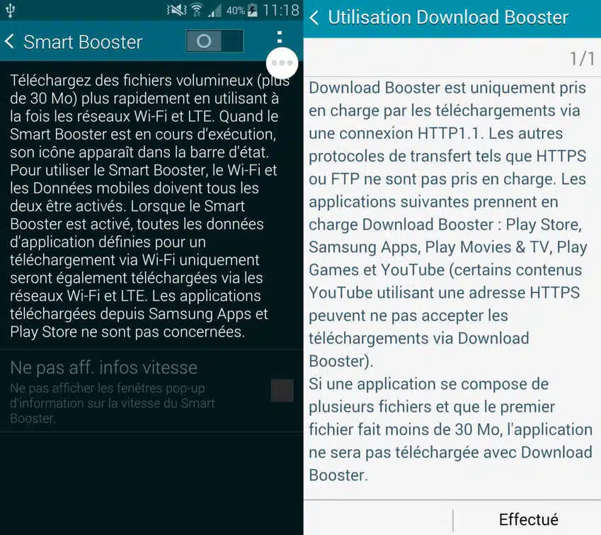 Smart Booster Galaxy S5