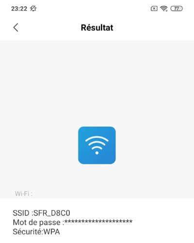 connection wifi