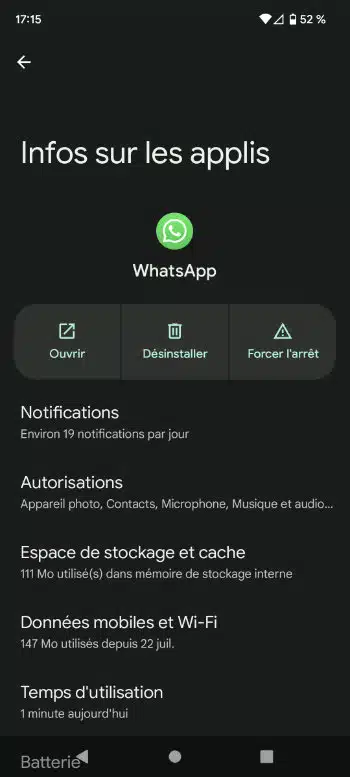 debloquer Whatsapp