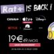 Netflix, Canal, Apple TV, Disney, Paramount… pour moins de 20 € ?  RAT+ is back !