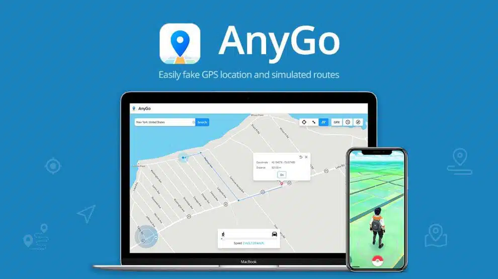 AnyGo gps spoofing