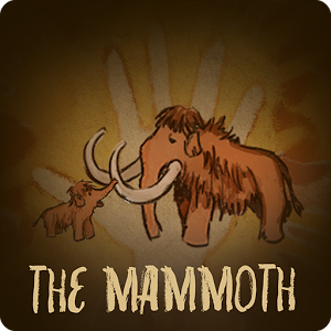 THE MAMMOTH A CAVE PAINTING